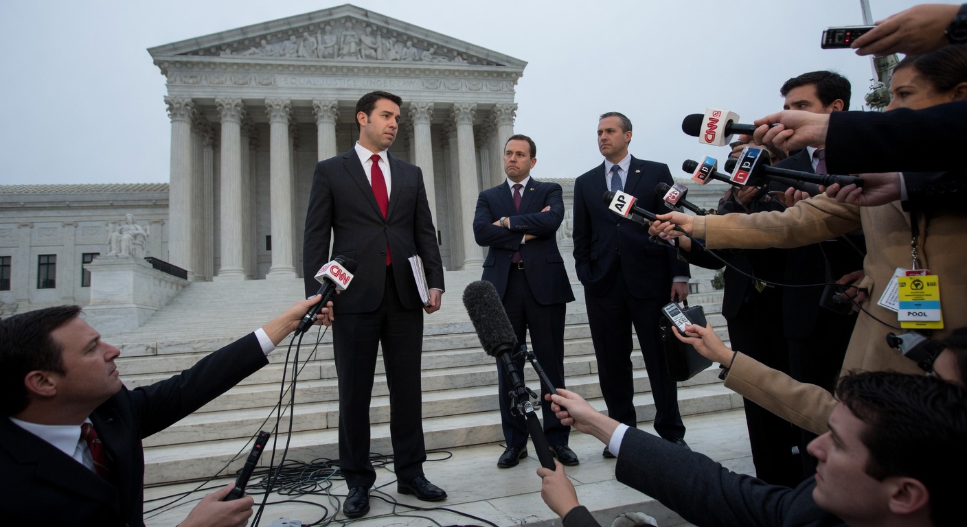 Illustration for: Supreme Court Generously Extends Abortion Pill Access By Three Whole Days